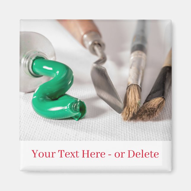 Aimant Peinture à huile (Devant)