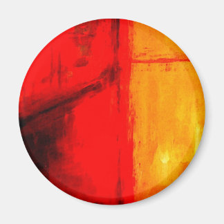 Aimant Peinture Abstraite moderne