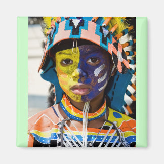Aimant peinture carnaval