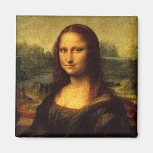 Aimant Peinture classique Mona Lisa (Devant)