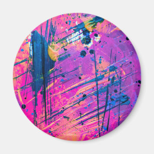 Aimant Peinture de couchage d'été Abstraite