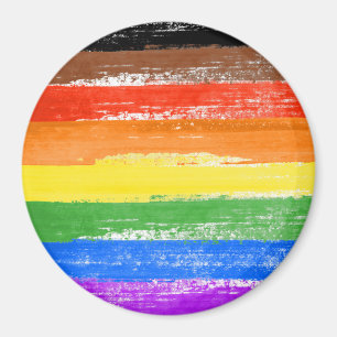 Aimant Peinture de fierté LGBTQIA+