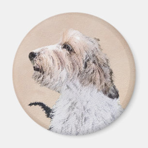 Aimant Peinture de Petit Basset Griffon Vendéen - Art Can