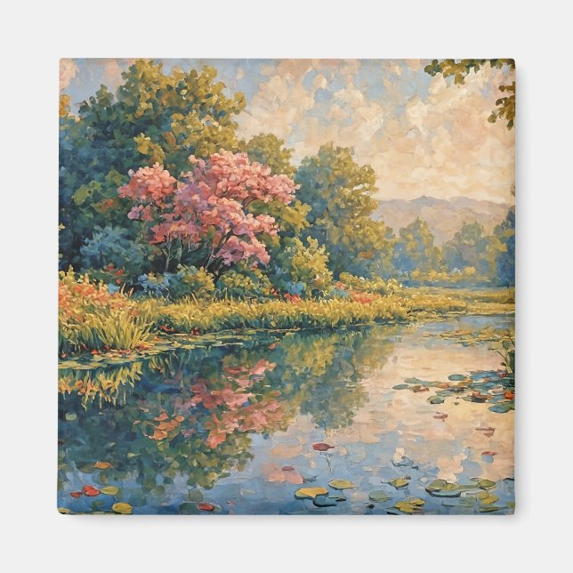 Aimant Peinture relaxante (Devant)