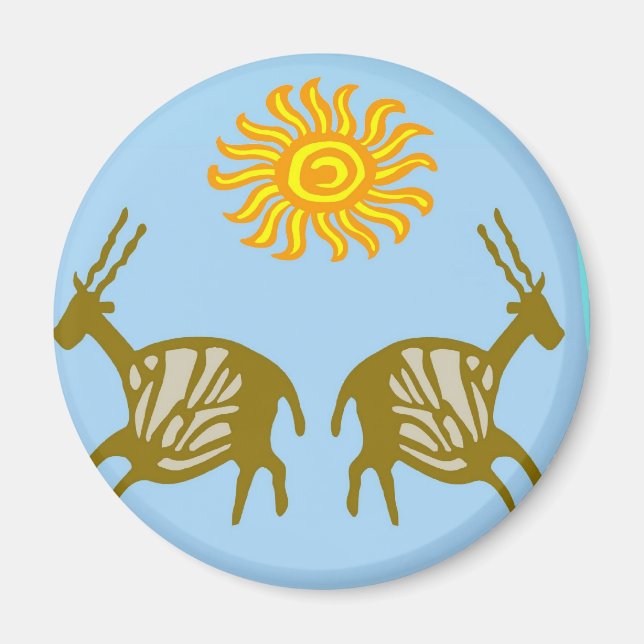 Aimant Peinture rupestre (Devant)