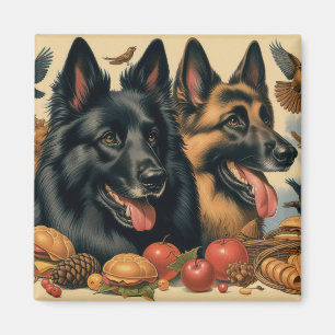 Aimant Peinture vintage belge Tervuren