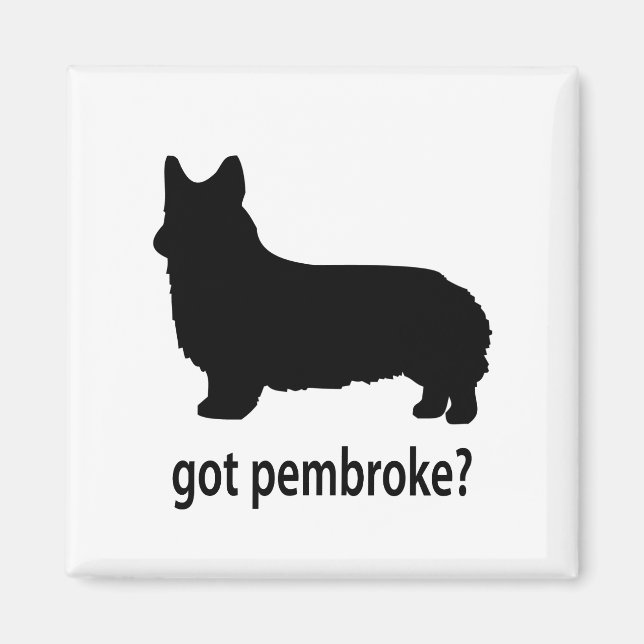 Aimant Pembroke Corgi (Devant)