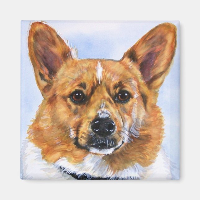 Aimant Pembroke Welsh Corgi (Devant)