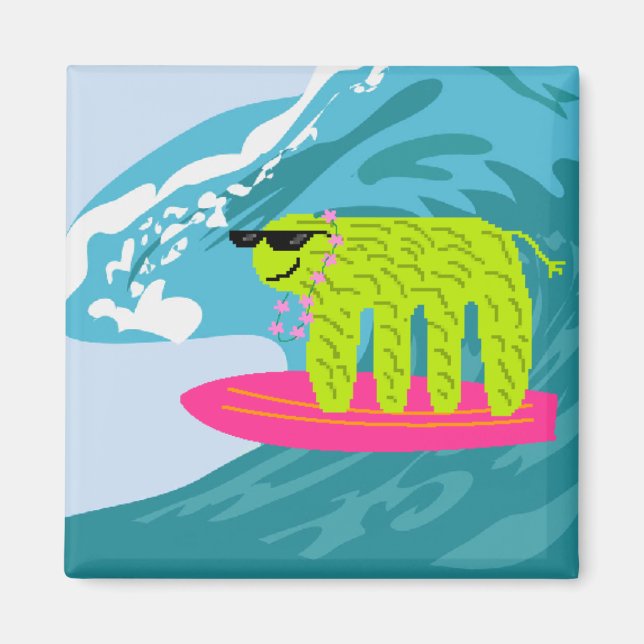 Aimant pendre dix slocupine (Devant)