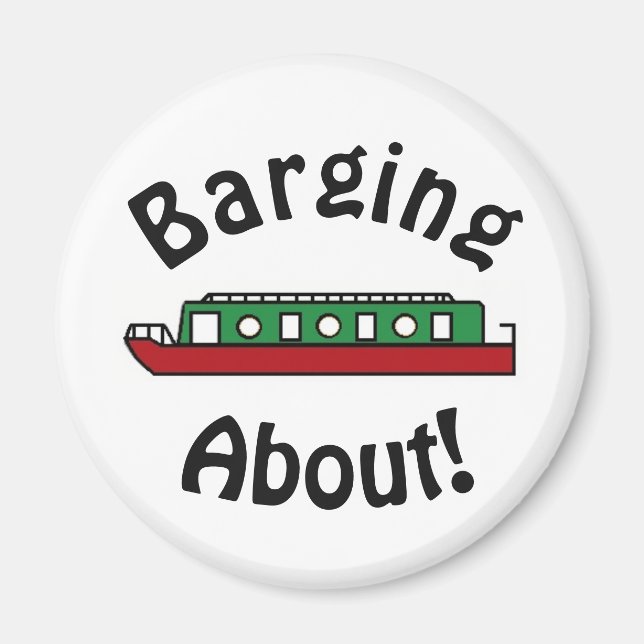 Aimant Péniche de Barging About (Devant)