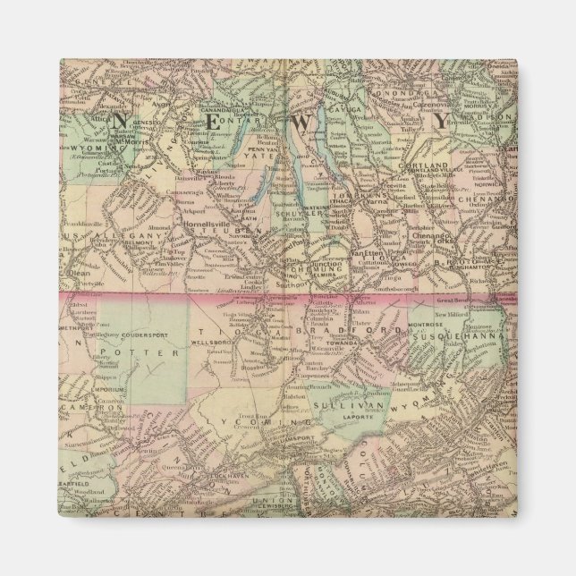 Aimant Penn, NJ (Devant)