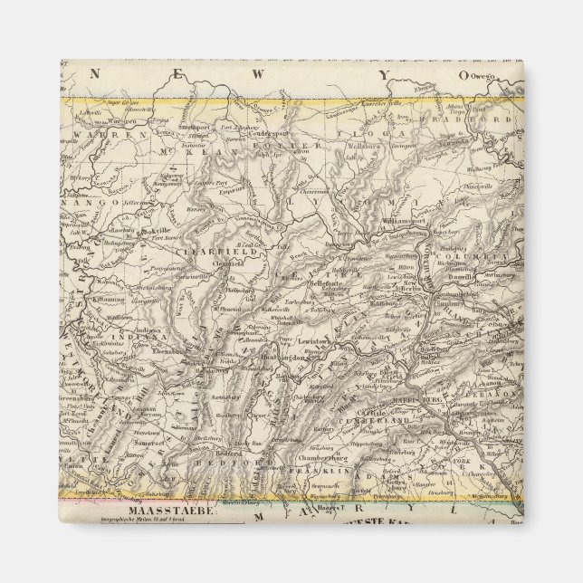 Aimant Pennsylvanie (Devant)