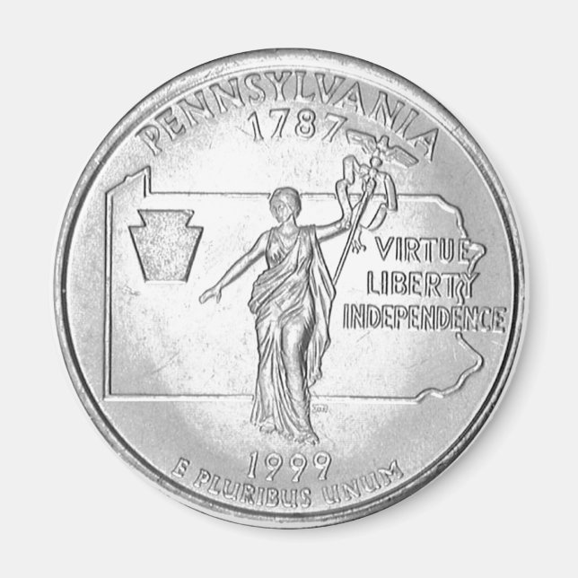 Aimant Pennsylvanie (Devant)