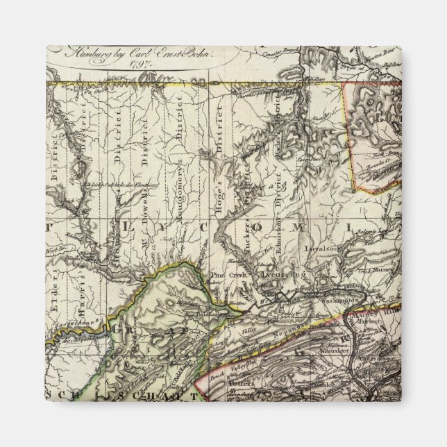 Aimant Pennsylvanie 12 (Devant)