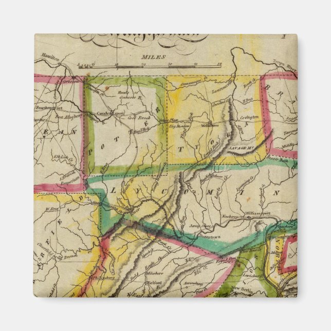 Aimant Pennsylvanie 1818 Edition (Devant)