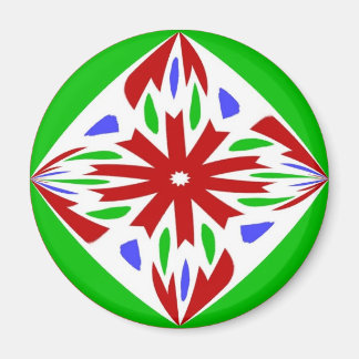 Aimant Pennsylvanie Dutch Hex Sign Welcome