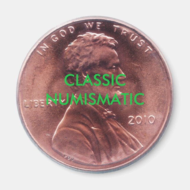 Aimant Penny NUMISMATIQUE CLASSIQUE (Devant)