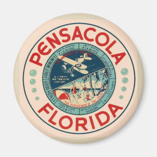 Aimant Pensacola FL Vintage
