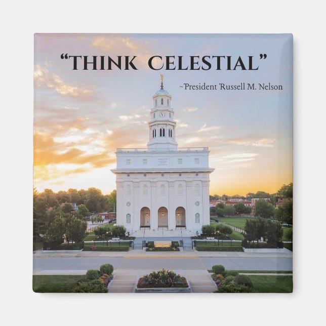 Aimant Pense à l'aimant céleste (Devant)