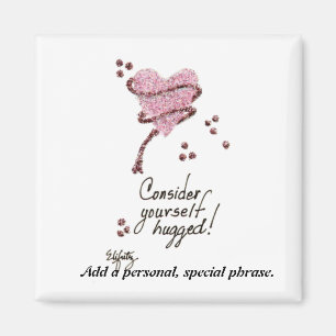 Aimant Pensée tendance : Considérez-vous enlacé