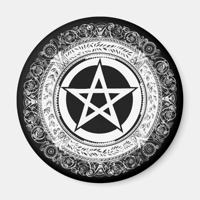 Aimant Pentacle ordonné (Devant)