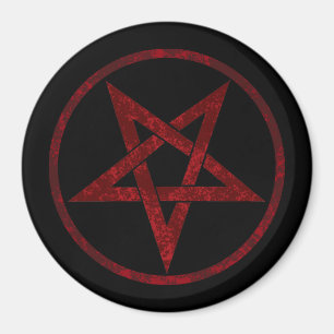 Aimant Pentagram Red Devil