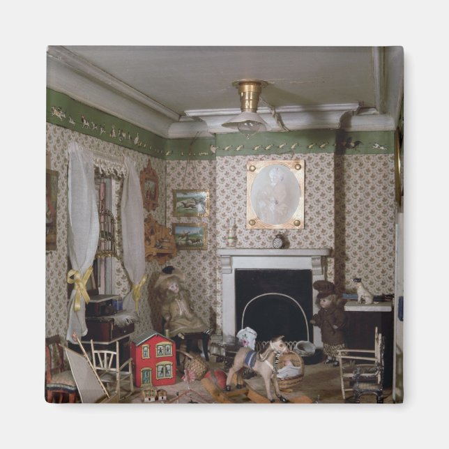 Aimant Pépinière avec jouets de 'Miss Miles' House', 1890 (Devant)