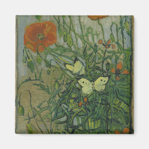 Aimant Pépites et papillons de Vincent Van Gogh
