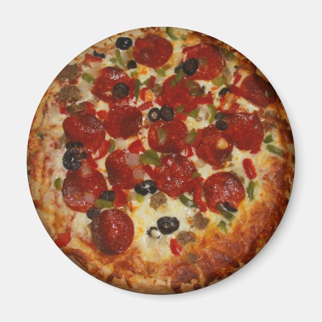 Aimant Pepperoni Pizza (Devant)