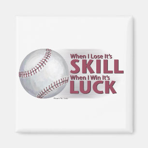 Aimant Perdre la compétence Gagner la chance Baseball