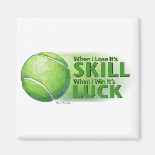 Aimant Perdre la compétence Gagner la chance Tennis Ball