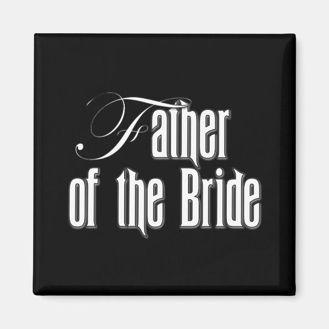 Aimant Père de la mariée (Devant)