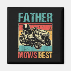 Aimant Père Mows Best, Élevage de pelouse papa, Travail d