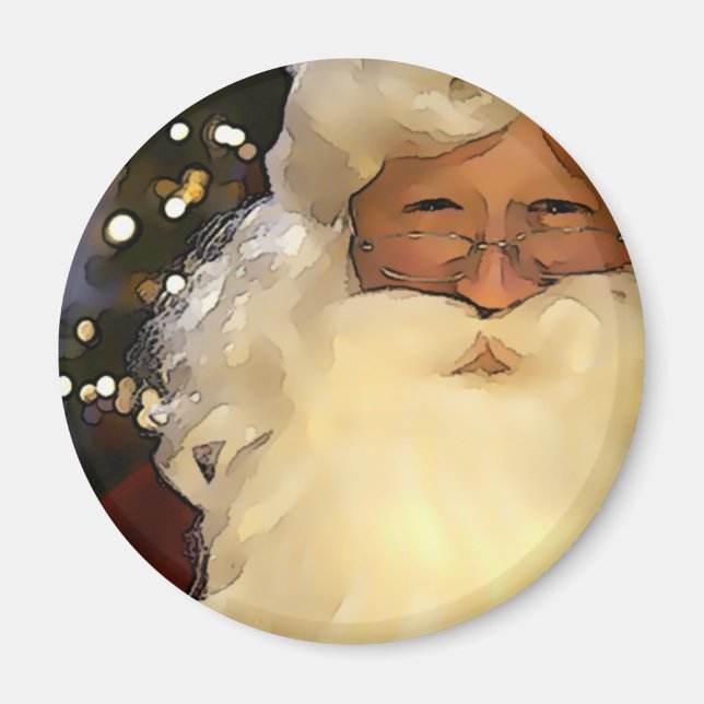 Aimant Père Noël (Devant)