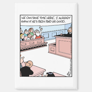 Aimant Père Noël au jury