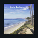 Aimant Père Noël Barbara Montecito California Butterfly B<br><div class="desc">Admirez la vue magnifique sur l'océan Pacifique et la côte californienne dans cet aimant de la plage aux papillons de Père Noël Barbara.</div>