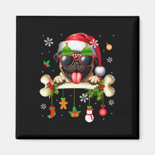 Aimant Père Noël Carlin Sungles Cute Bone Xmas Propriétai