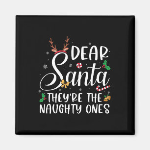 Aimant Père Noël Ce Sont Les Vilains Christmas Famil