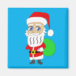 Aimant Père Noël Chibi
