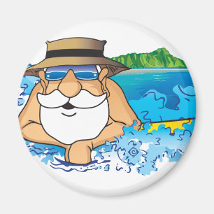 Aimant Père Noël dans Waikiki