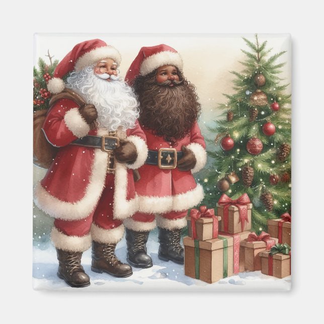 Aimant Père Noël de Noël (Devant)