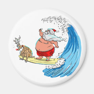 Aimant père Noël et RuDoLf
