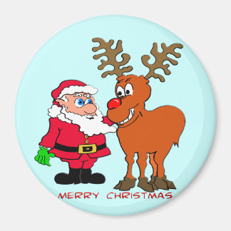 Aimant Père Noël et T-shirts & cadeaux