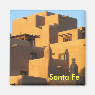 Aimant père Noël Fe New Mexico