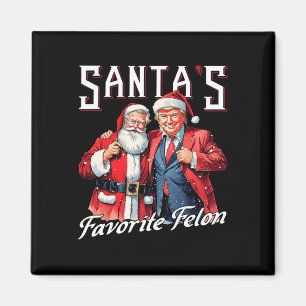 Aimant Père Noël Felon Favori Père Noël Trump Noël