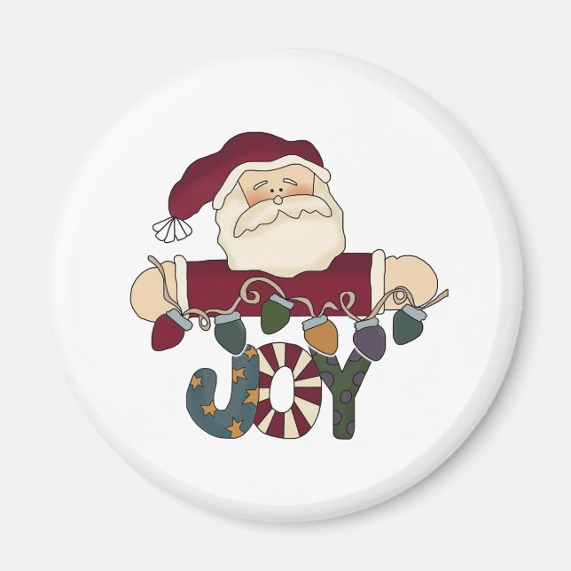 Aimant Père Noël Joy (Devant)