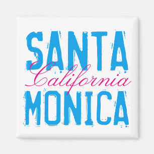 Aimant Père Noël Monica Californie