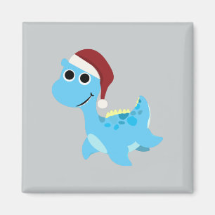 Aimant Père Noël Nessie