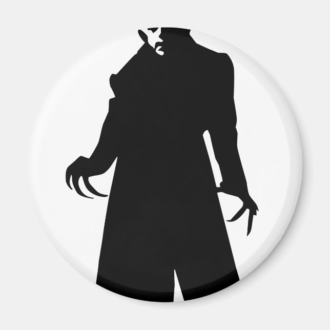Aimant père Noël nosferatu (Devant)
