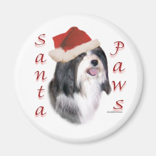 Aimant Père Noël Paws Havanais